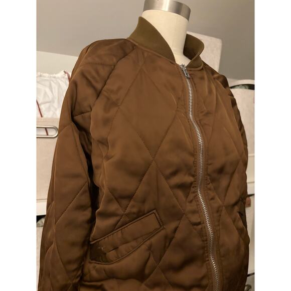 Coach Silk Bomber Jacket - Picture 4 of 9